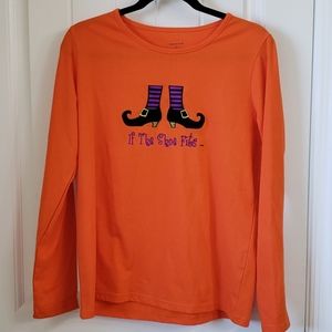 Witch Long Sleeve Tee Size L NWT!